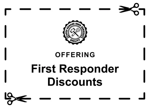 Apex Garage Doors offers First Responder Discounts 